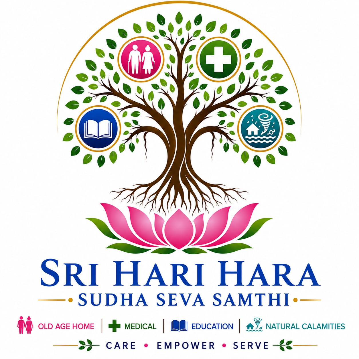 Sri Hari Hara Sudha Seva Samithi logo