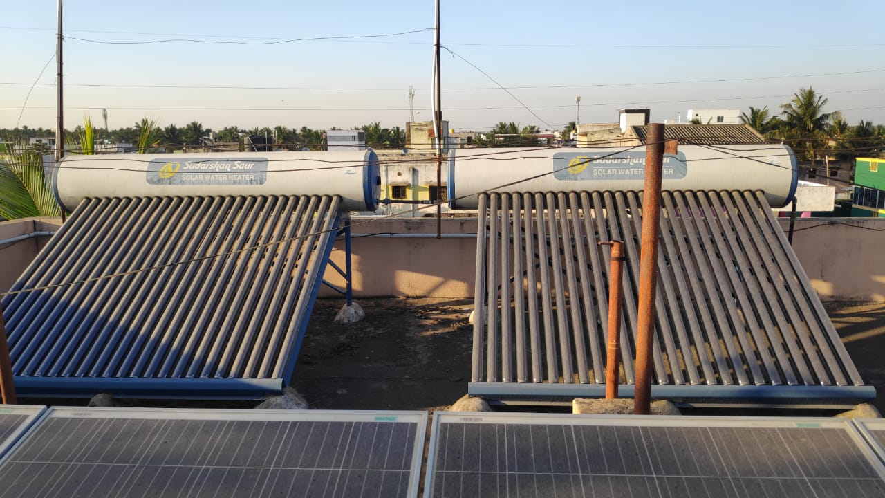 Solar Unit in Ashram